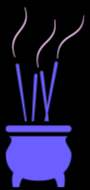 incense reduces anxiety and promotes wellbeing