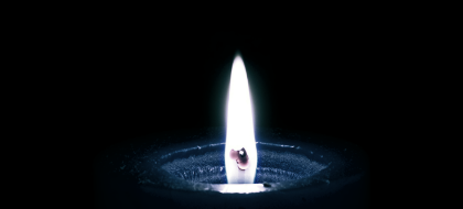 Healing light illuminates dying light